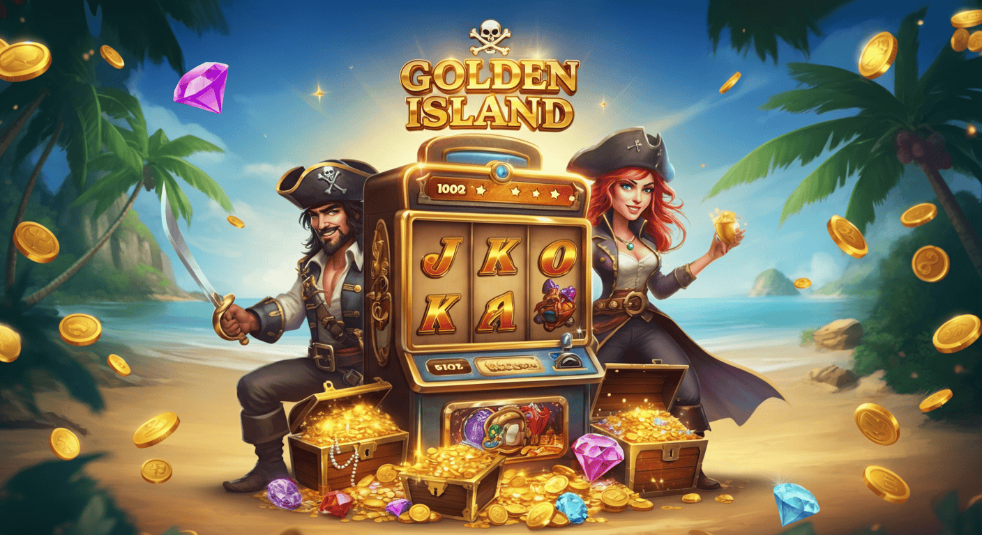 Golden Island 5GG Pulau Emas Penuh Jackpot Gemilang!