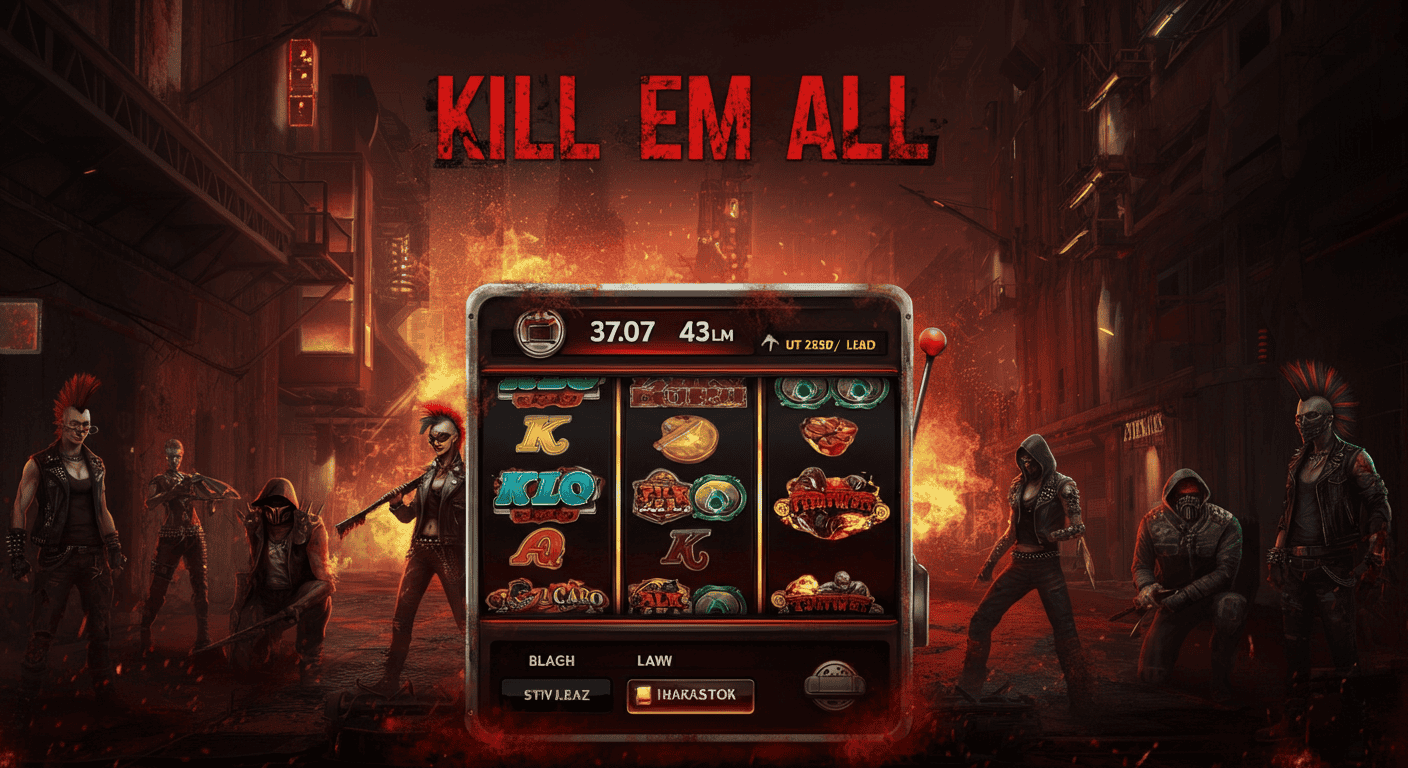 Mainkan Kill Em All, Slot Gacor Penuh Adrenalin dari No Limit City!