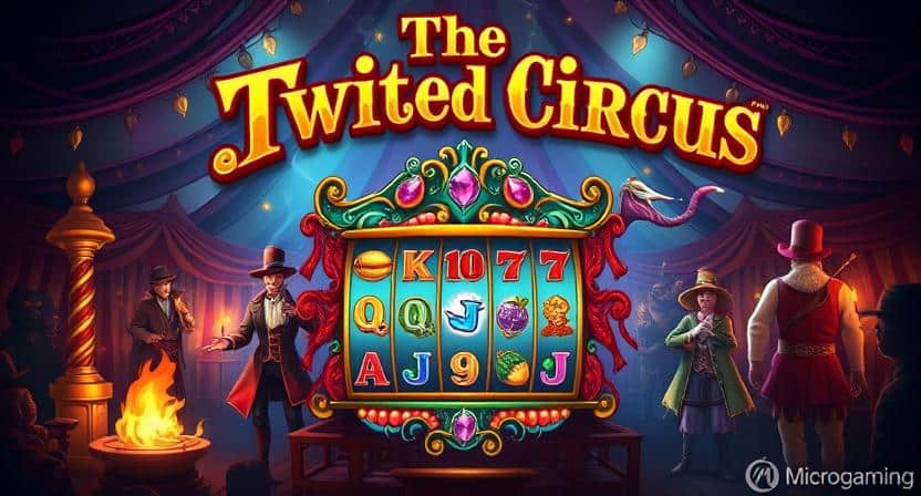 Mainkan The Twisted Circus MicroGaming Jackpot Tak Henti