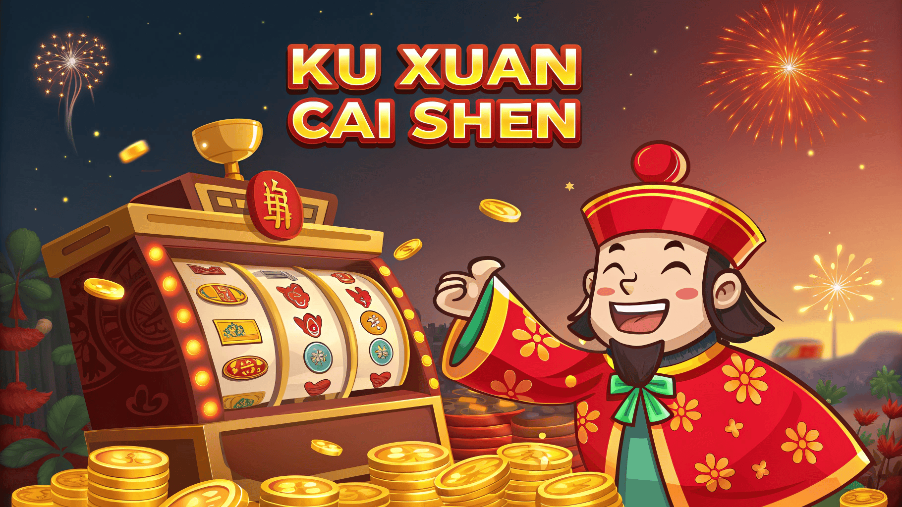 Rasakan Hoki Berlipat di Slot Ku Xuan Cai Shen Skywind